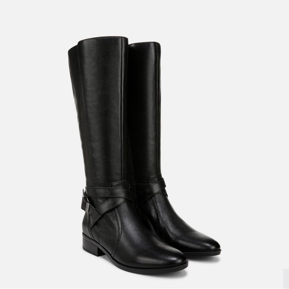 Naturalizer Shoes - Naturalizer leather boots. Size 8 1/2 wide calf. EUC. Gorgeous!!
